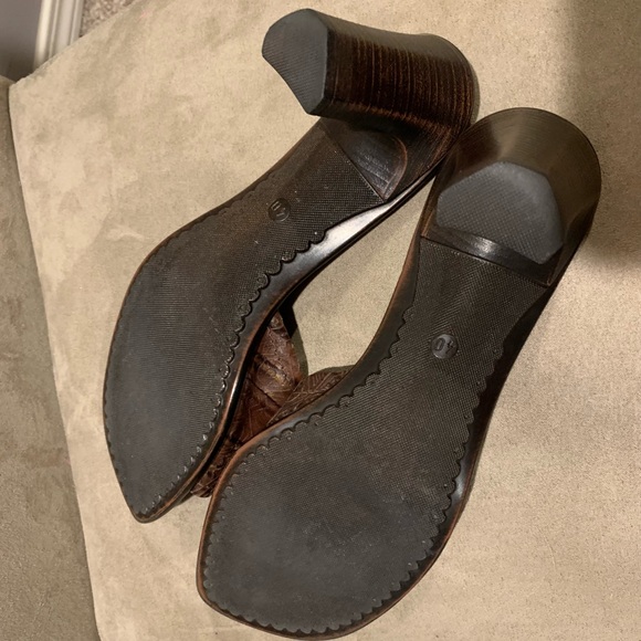 Bronze open toed mules 💥 - Picture 6 of 7